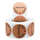 Scrapbooking - Naklejki Ozdobne Okrągłe 3,8Cm Rękodzieło 100 Szt. - miniaturka - grafika 1