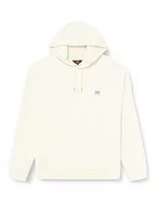 Bluzy męskie - Lee Męska bluza z kapturem Ww, écru, L - miniaturka - grafika 1