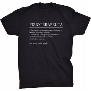 Koszulka Dla Fizjoterapeuty Definicja Prezent - Koszulki męskie - miniaturka - grafika 1
