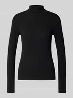 Koszulki i topy damskie - Golf o kroju slim fit z dodatkiem wiskozy - miniaturka - grafika 1