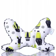 Kołdry i poduszki dla dzieci - Poduszka Podróżna Motylek Antywstrząsowy Minky - miniaturka - grafika 1