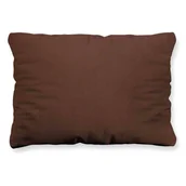 Poszewki na poduszki - Poszewka Bawełna 40x60 Jednolita Ola Brąz Brązowa - miniaturka - grafika 1