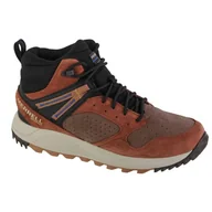 Buty sportowe męskie - Buty Merrell Wildwood Sneaker Mid WP M (kolor Brązowy, rozmiar 41) - miniaturka - grafika 1