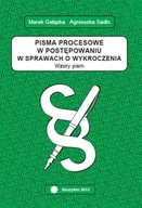 E-booki - prawo - Pisma procesowe w postępowaniu w sprawach o wykroczenia. Wzory pism - miniaturka - grafika 1