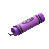 Pendrive - SanDisk Crayola USB-C Flash Drive - Vivid Violet, 256GB - SDCZIC-256G-G46V - miniaturka - grafika 1