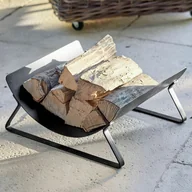 Paleniska ogrodowe - Stojak na drewno opałowe Anges - miniaturka - grafika 1