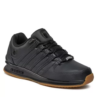 Półbuty męskie - Sneakersy K-Swiss Rinzler 01235-050-M Black/Gum - grafika 1