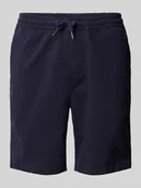 Spodenki męskie - Szorty o kroju regular fit z elastycznym pasem - miniaturka - grafika 1