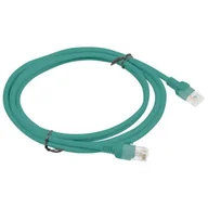 Patchcordy - Lanberg Patch cord kat.5E 2M zielony PCU5-10CC-0200-G - miniaturka - grafika 1