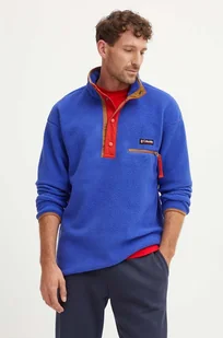 Columbia bluza sportowa Helvetia II kolor niebieski z aplikacją 2090891 - Bluzy męskie - miniaturka - grafika 1