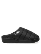 Kapcie męskie - Subu Kapcie F-line Czarny - miniaturka - grafika 1