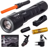Latarki - Latarka Verk Group LATARKA TAKTYCZNA BAILONG LED CREE ZOOM XM-L T6 - miniaturka - grafika 1