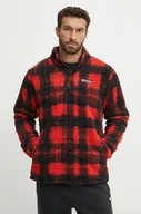 Bluzy męskie - Columbia bluza sportowa Rugged Ridge kolor czerwony wzorzysta 2097811 - miniaturka - grafika 1
