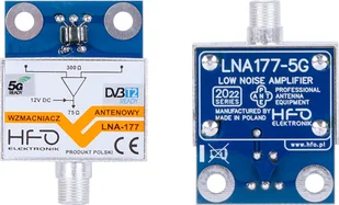 Antena RTV Blow Wzm.anten.LNA-177-5G 30dB HFO ORYGINAŁ - Anteny TV - miniaturka - grafika 1
