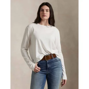 POLO RALPH LAUREN Bluzka ESY Regular Fit - Bluzki damskie - miniaturka - grafika 1