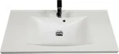 Umywalki - Umywalka dolomitowa LUCY-1000C biała - miniaturka - grafika 1