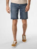 Spodenki męskie - Tommy Hilfiger Męskie szorty dżinsowe - Brooklyn Mężczyźni Bawełna niebieski jednolity, 33 - miniaturka - grafika 1
