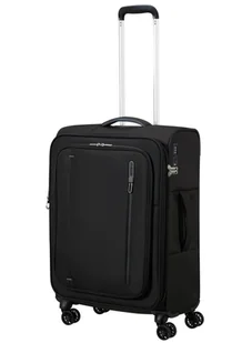 Walizka średnia American Tourister Cloudrider Exp - jet black - Walizki - miniaturka - grafika 1