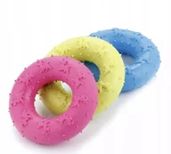 Zabawki dla psów - Zabawka dla psa gumowy gryzak kółko ringo 7cm - miniaturka - grafika 1