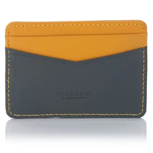 Skórzane etui na karty Visconti VSL-40 z RFID - Etui na dokumenty i karty - miniaturka - grafika 1