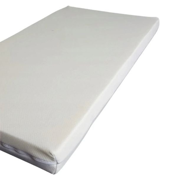 Materac Dziecięcy do Łóżeczka Piankowy z Pokrowcem - 120x60 cm Pianka
