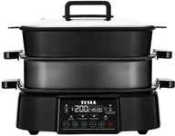 Multicookery - TESLA MultiCook M90 Grill wielofunkcyjny multicooker 11w1 z grillem elektrycznym czarny - miniaturka - grafika 1
