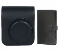 Torby fotograficzne i futerały - Futerał Etui Pokrowiec Do Fuji Fujifilm Instax Mini 41 + Album Na 96 Zdjęć / Czarny - miniaturka - grafika 1