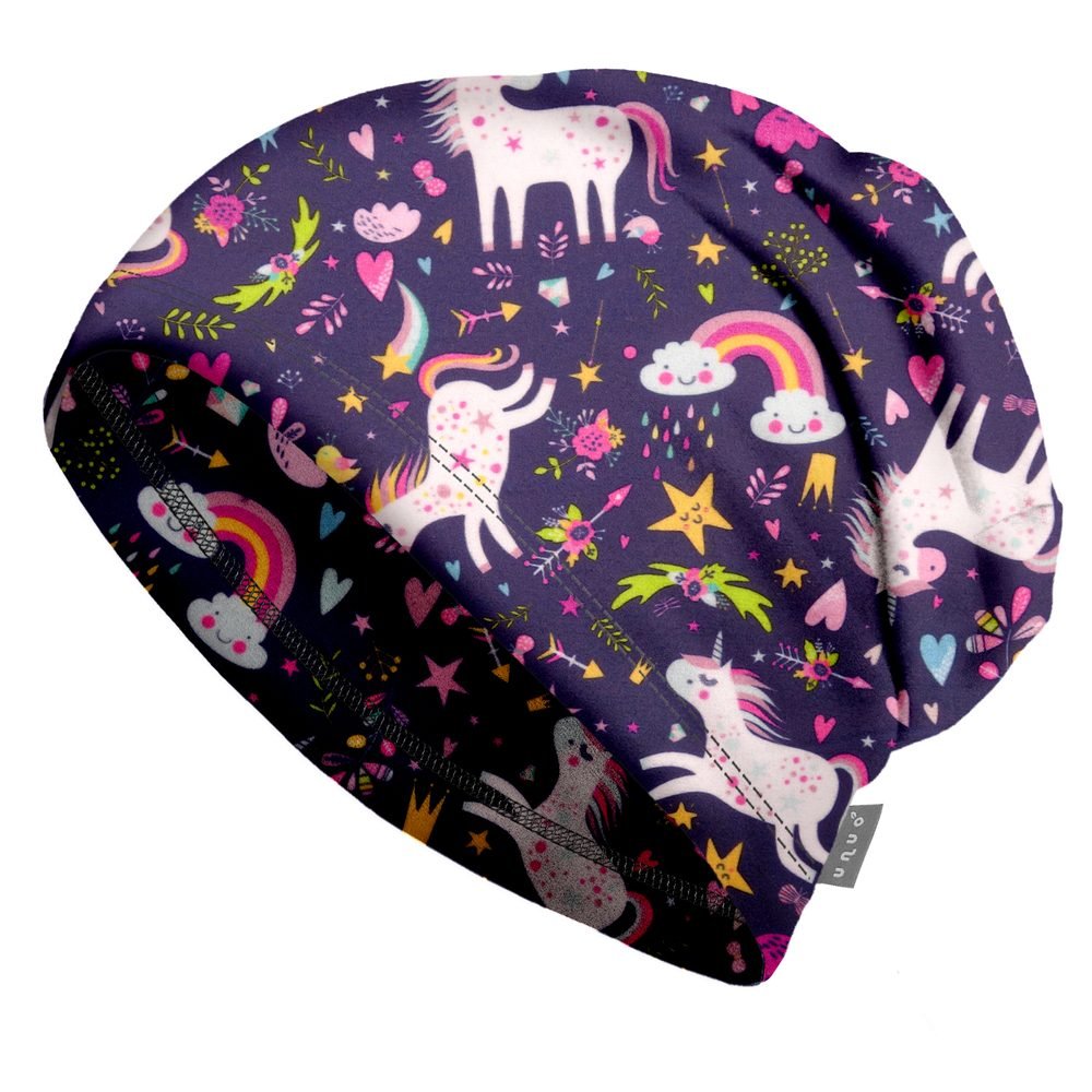 Unuo, czapka dziecięca marki Trails -Equipment please, grafitowo-szara - L (53 - 56 cm)