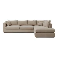Narożniki - Kremowy narożnik (prawostronny) Comfy – Scandic - miniaturka - grafika 1