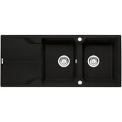 Zlewozmywaki - Deante Zlewozmywak Andante ZQN N213 Nero - miniaturka - grafika 1