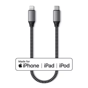 SATECHI SATECHI USB-C to Lightning MFi Cable 0.25m ST-TCL10M - Części i akcesoria do laptopów - miniaturka - grafika 1
