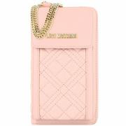 Etui i futerały do telefonów - Love Moschino Quilted Etui na telefon komórkowy 11 cm cipria - miniaturka - grafika 1