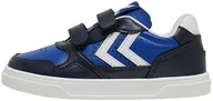 Buty dla dziewczynek - Hummel Sneakersy "Camden" w kolorze czarno-niebieskim - miniaturka - grafika 1