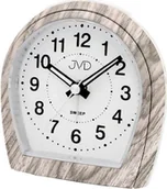 Zegary - JVD Budzik JVD SRP812.D12 z płynącym sekundnikiem - miniaturka - grafika 1