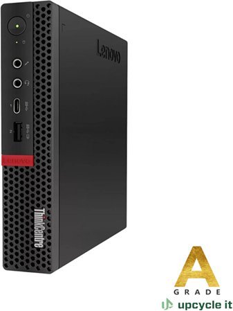 upcycle it Lenovo ThinkCentre M920q Tiny Refurbsihed A Intel® Core™ i7 i7-8700T 32 GB DDR4-SDRAM 512 GB SSD Windows 11 Pro Mini PC Czarny DESK-M920Q-TINY-A005