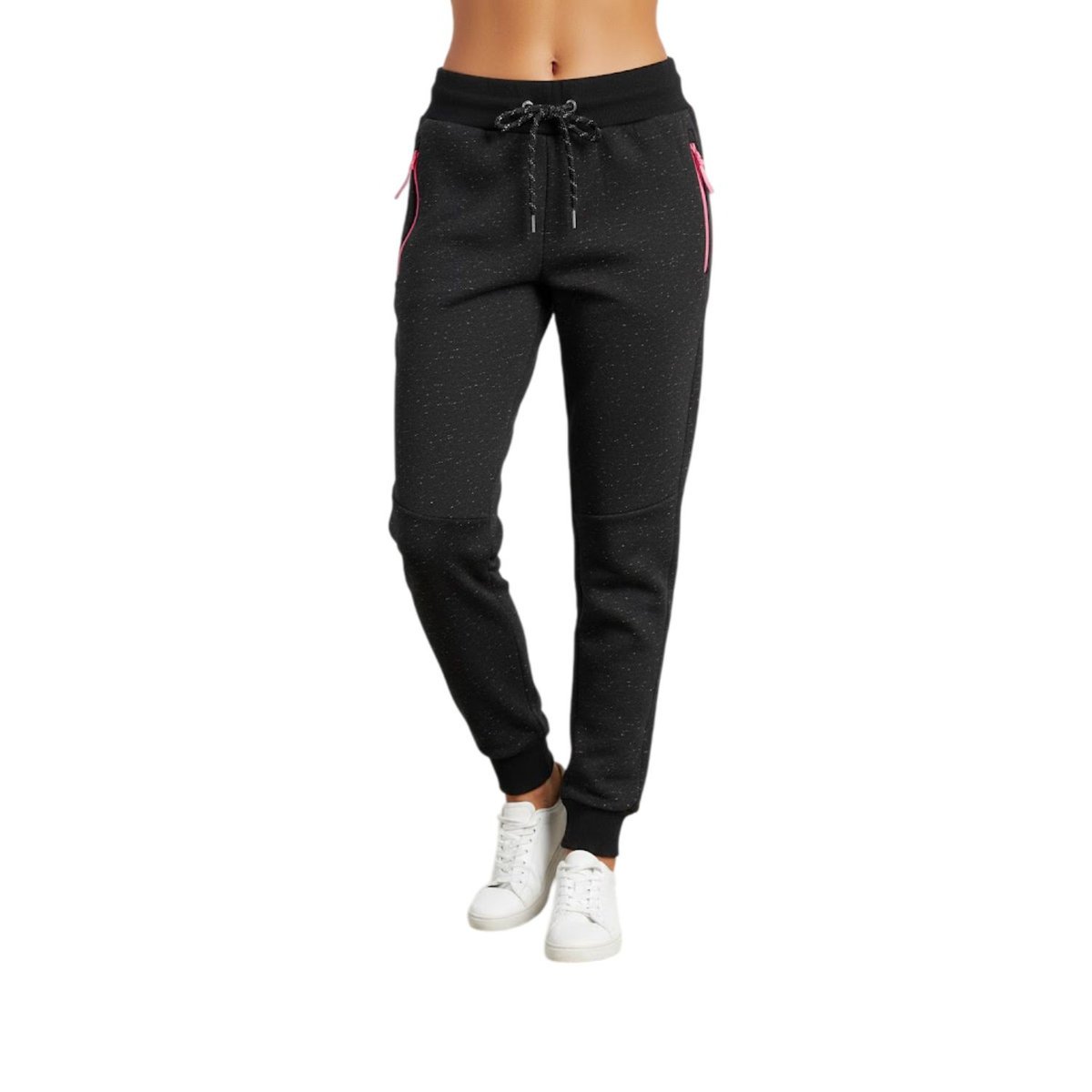 Spodnie damskie Canadian Peak dresowe czarne-S