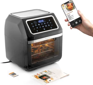 InnovaGoods Fryinn Pro Max 12000 Czarny Stal nierdzewna 1800 W 12 L - Frytkownice - miniaturka - grafika 1