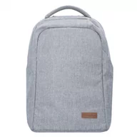 Torby na laptopy - Plecak na laptop 15.6" TRAVELITE BASICS 96311-04 Szary - szary - miniaturka - grafika 1