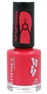 Rimmel London London 60 Seconds Flip Flop lakier do paznokci 8 ml 409 Pink-Holic - Lakiery do paznokci - miniaturka - grafika 1