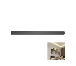 LED Kinkiet zewnętrzny LED/16W/230V 3000K IP65 czarny - Lampy ogrodowe - miniaturka - grafika 1