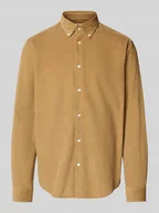 Koszule męskie - Koszula sztruksowa o kroju regular fit z czystej bawełny model ‘DANNI’ - miniaturka - grafika 1