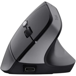 Mysz TRUST BAYO II ERGONOMIC WIRELESS MOUSE BLK (25145) - Podkładki pod mysz - miniaturka - grafika 1
