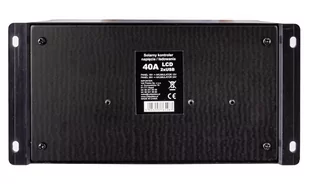 Regulator napięcia paneli ładowania solarnych PWM 12V/24V 40A LCD VOLT POLSKA - Akcesoria do kolektorów i fotowoltaiki - miniaturka - grafika 2
