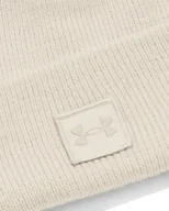 Czapki damskie - Czapka zimowa Under Armour Halftime Cuff beżowa - miniaturka - grafika 1