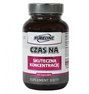 MEDFUTURE MedFuture Pureline Czas na skuteczną koncentrację, 60kaps. - Suplementy naturalne - miniaturka - grafika 2