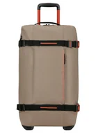 Torby podróżne - Torba podróżna American Tourister Urban Track Duffle M - coated beige / orange - miniaturka - grafika 1