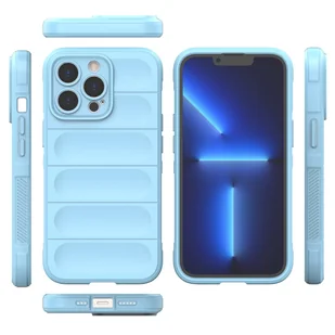 Magic Shield Case etui do iPhone 13 Pro elastyczny pancerny pokrowiec jasnoniebieski - Etui i futerały do telefonów - miniaturka - grafika 8