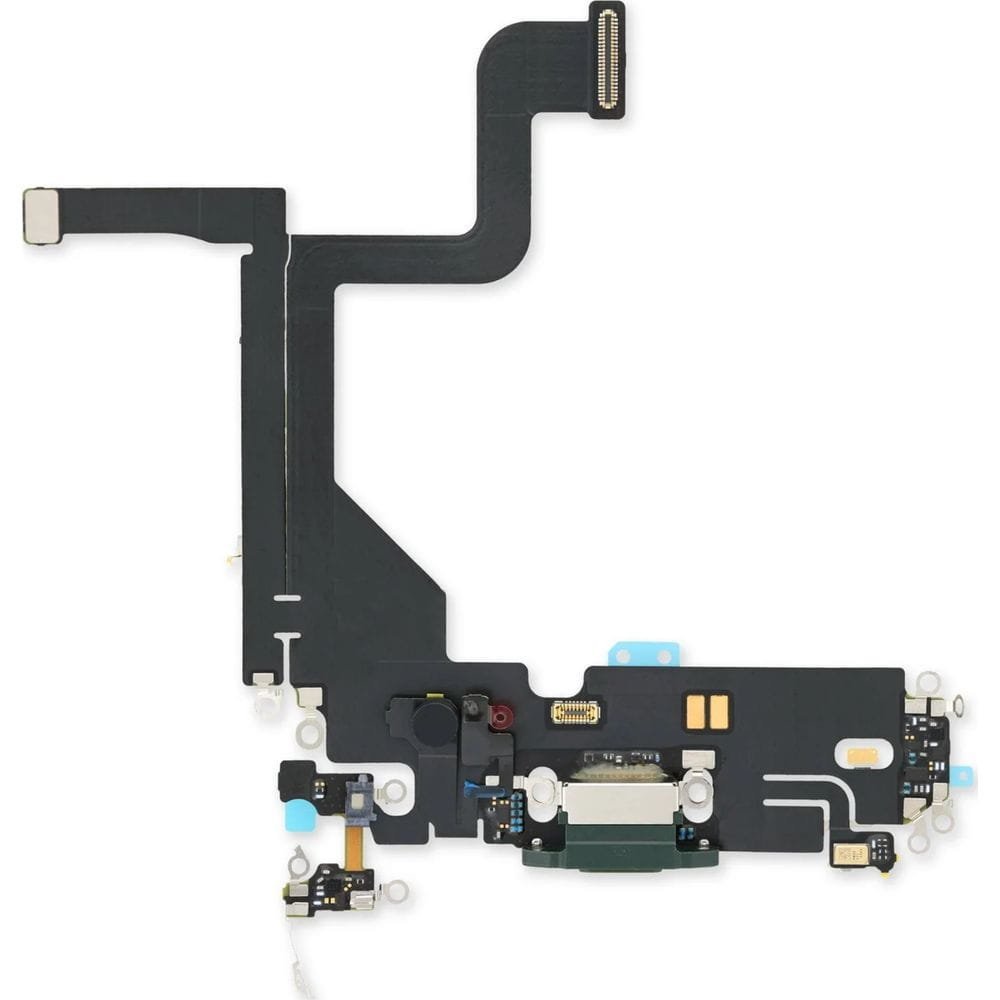 Złącze gniazdo ładowania dock iPhone 13 Pro ORG zielone