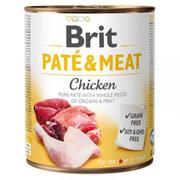 Mokra karma dla psów - Brit Pate & Meat Dog Chicken puszka 800g - miniaturka - grafika 1