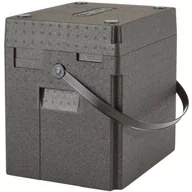 Pojemniki i kosze gastronomiczne - Pojemnik termoizolacyjny termiczny ładowany od góry z rączką CAM GOBOX 35 l 420 x 335 x 420 mm - miniaturka - grafika 1